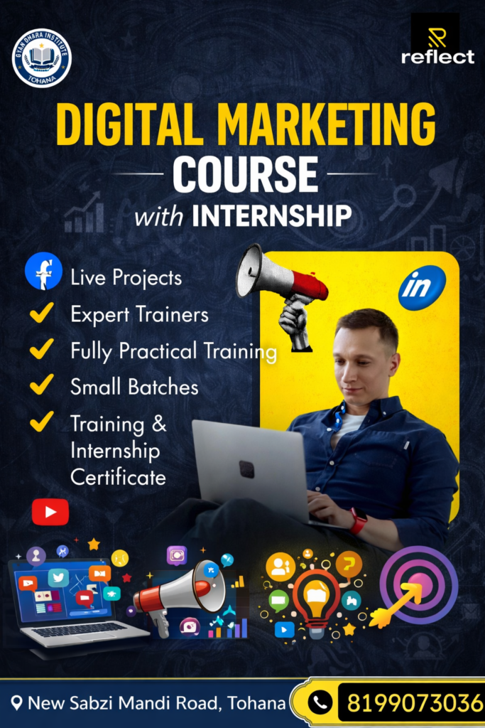 digital marketing course with internship